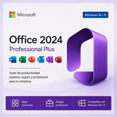 Microsoft Office 2024 Professional Plus – Licencia Original